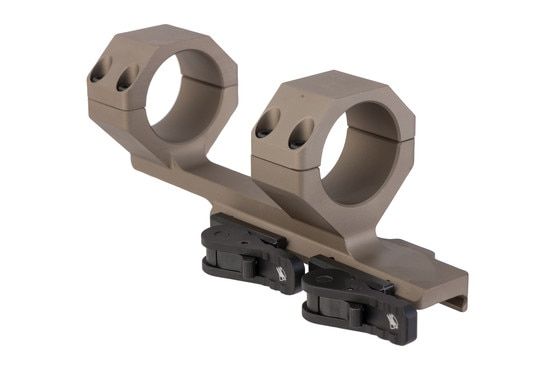 Delta C 20 MOA QD Mount for 34mm scopes in FDE